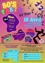 Soirée Années 80 Enfa'Randole